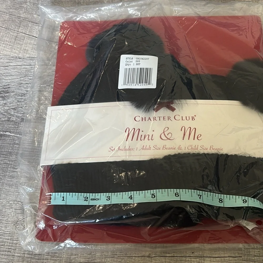 Charter Club Mommy & Me Beanie Collection